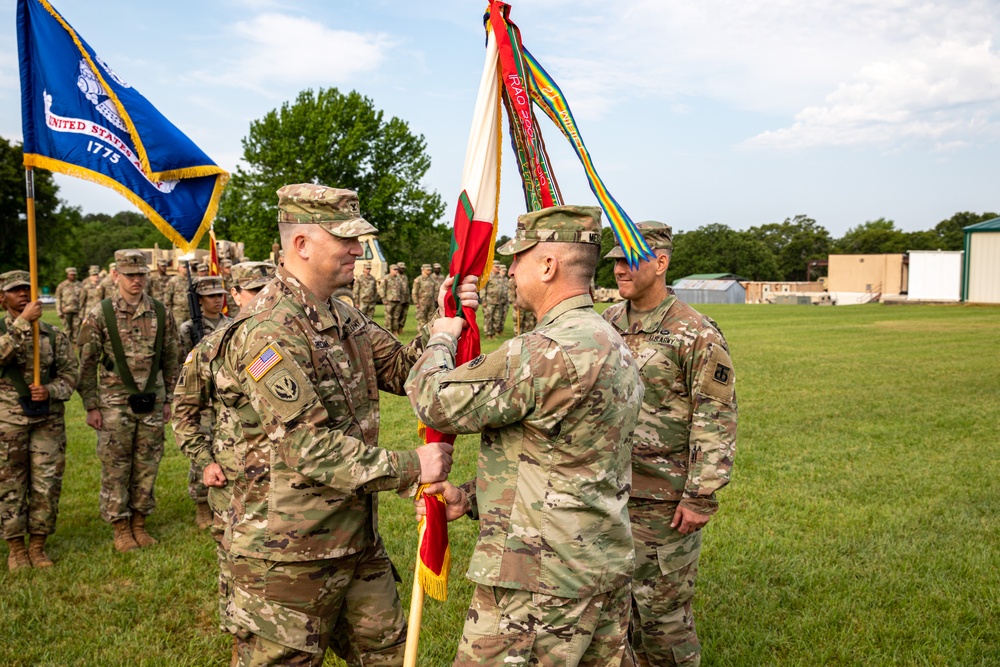 Army Reserve Tough 'Ombres host change of command ceremony