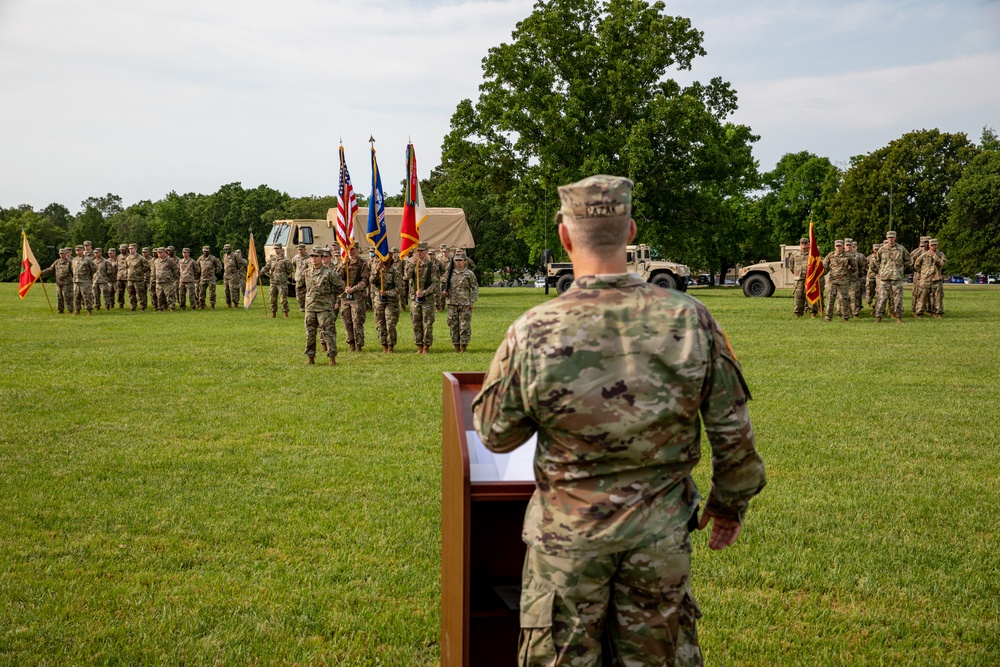 Army Reserve Tough 'Ombres host change of command ceremony