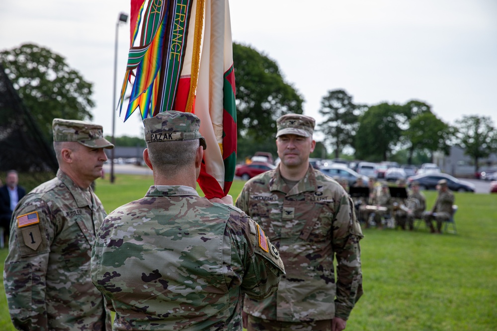 Army Reserve Tough 'Ombres host change of command ceremony