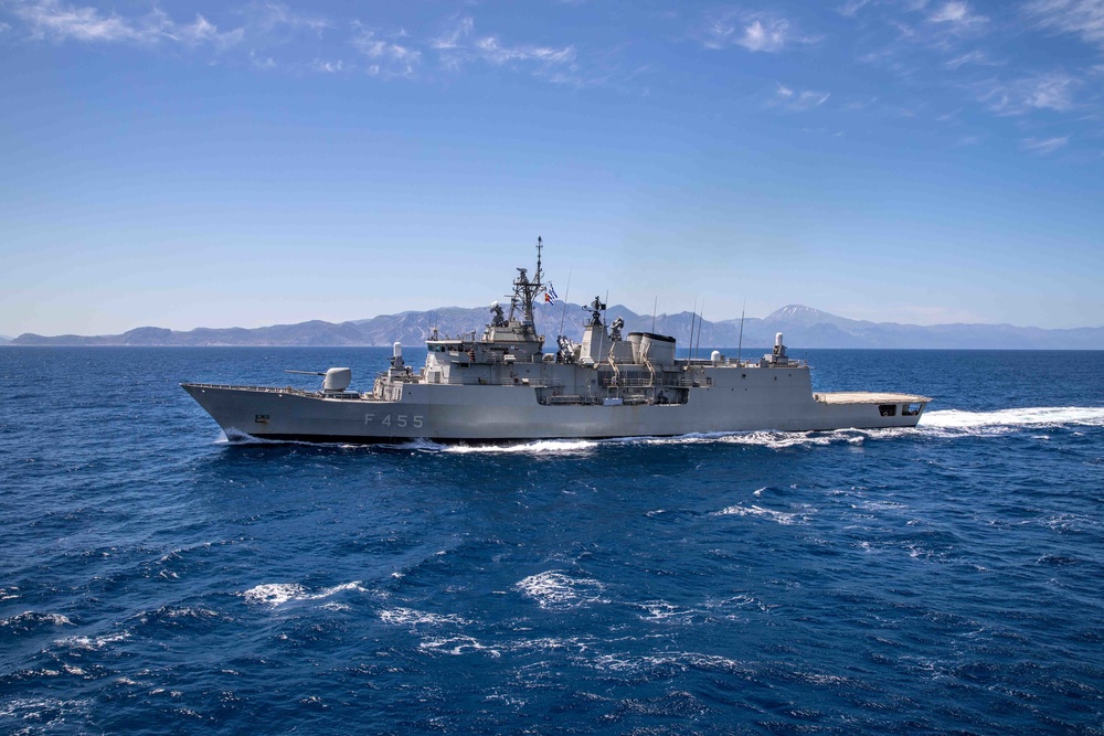 Dvids - Images - U.s. And Greek (hellenic) Naval Ships Sail In 