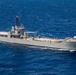 U.S. and Greek (Hellenic) naval ships sail in formation