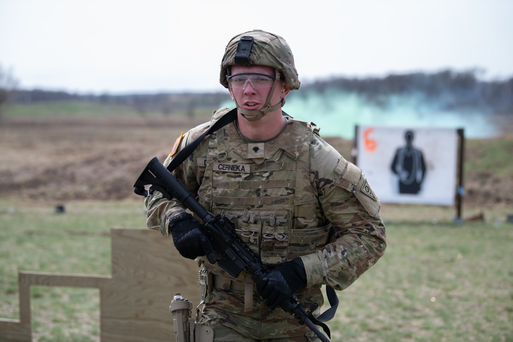The Midwest’s Best compete in 2022 Region IV Best Warrior Competition