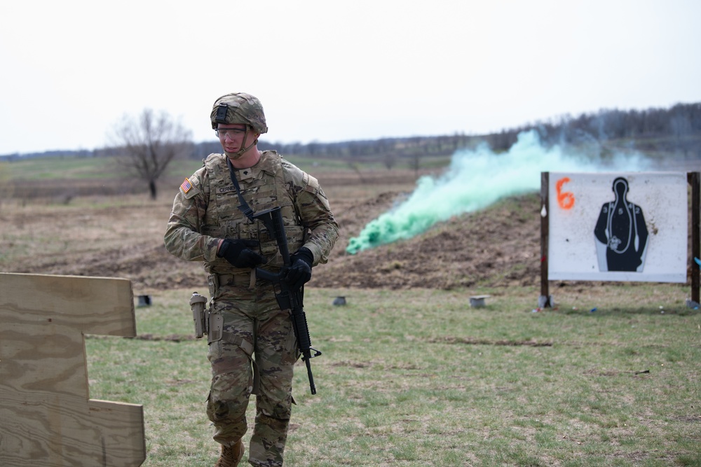 The Midwest’s Best compete in 2022 Region IV Best Warrior Competition