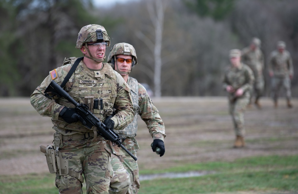 The Midwest’s Best compete in 2022 Region IV Best Warrior Competition