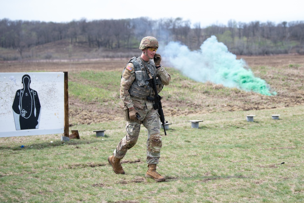 The Midwest’s Best compete in 2022 Region IV Best Warrior Competition