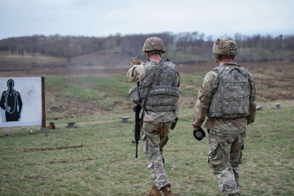 The Midwest’s Best compete in 2022 Region IV Best Warrior Competition