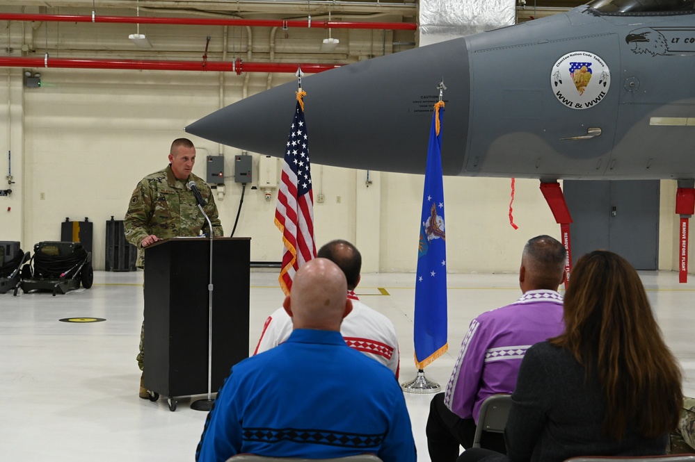 173rd Fighter Wing Crew Chief pays homage to Choctaw lineage, military service