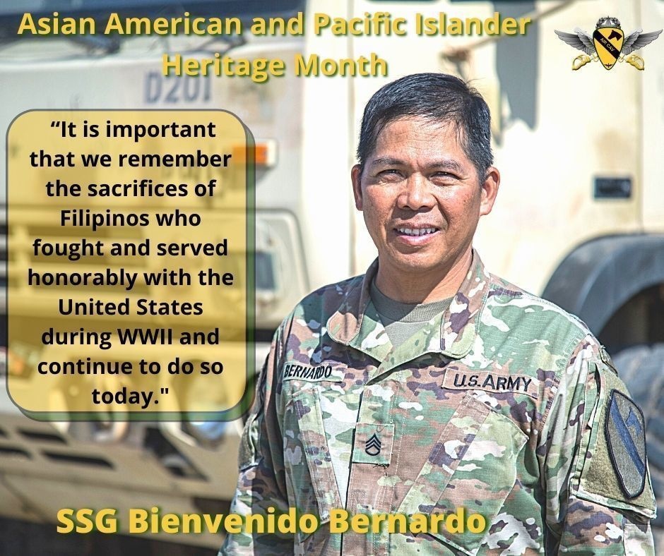 AAPIHM Soldier Feature: Staff Sgt. Bernardo
