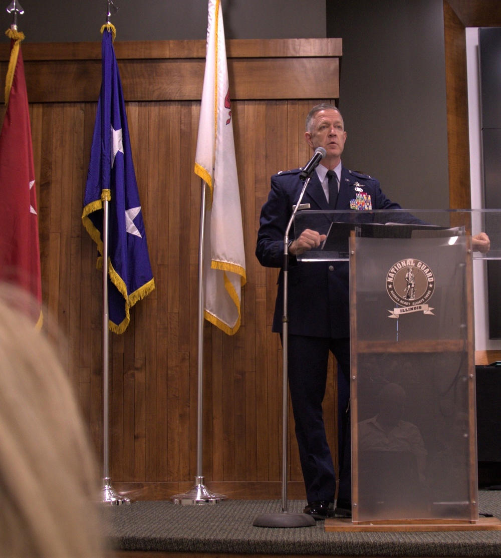 Illinois Army National Guard Colonels Retire Together