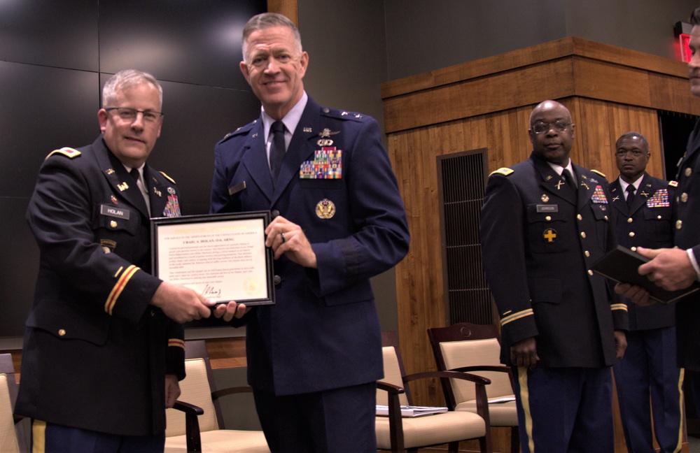 Illinois Army National Guard Colonels Retire Together