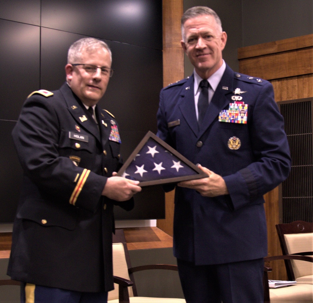 Illinois Army National Guard Colonels Retire Together