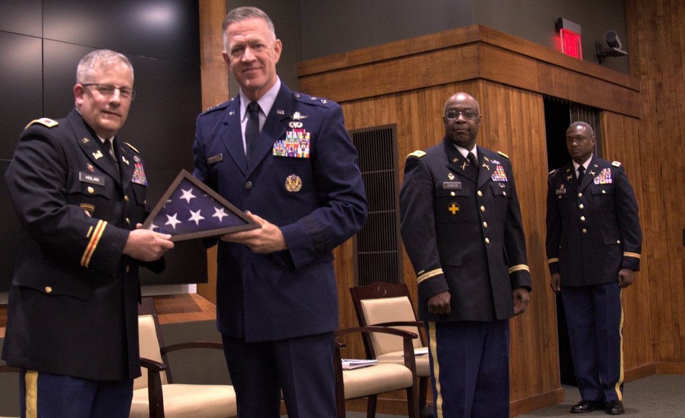 Illinois Army National Guard Colonels Retire Together