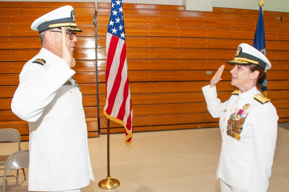 Vice CHINFO promotes Bashaw to Captain