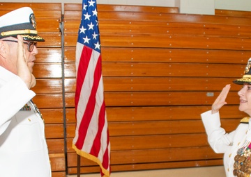 Vice CHINFO promotes Bashaw to Captain