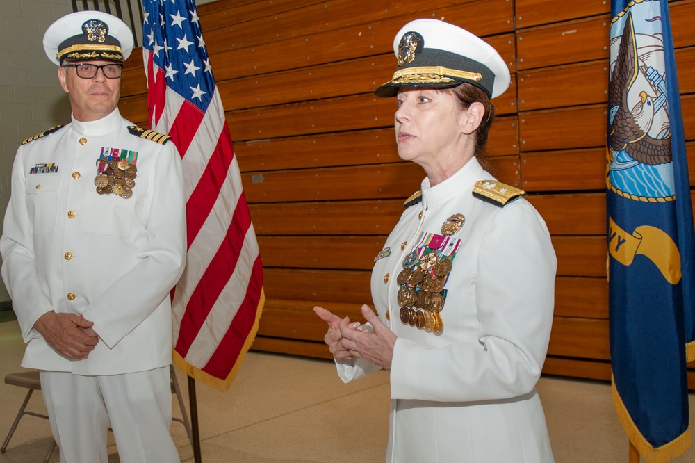 Vice CHINFO promotes Bashaw to Captain