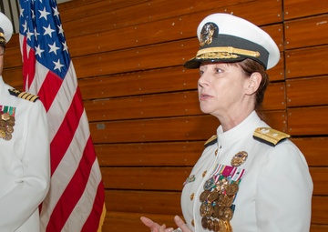 Vice CHINFO promotes Bashaw to Captain