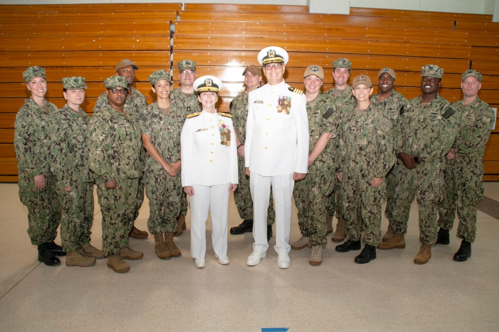 Vice CHINFO promotes Bashaw to Captain