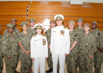 Vice CHINFO promotes Bashaw to Captain