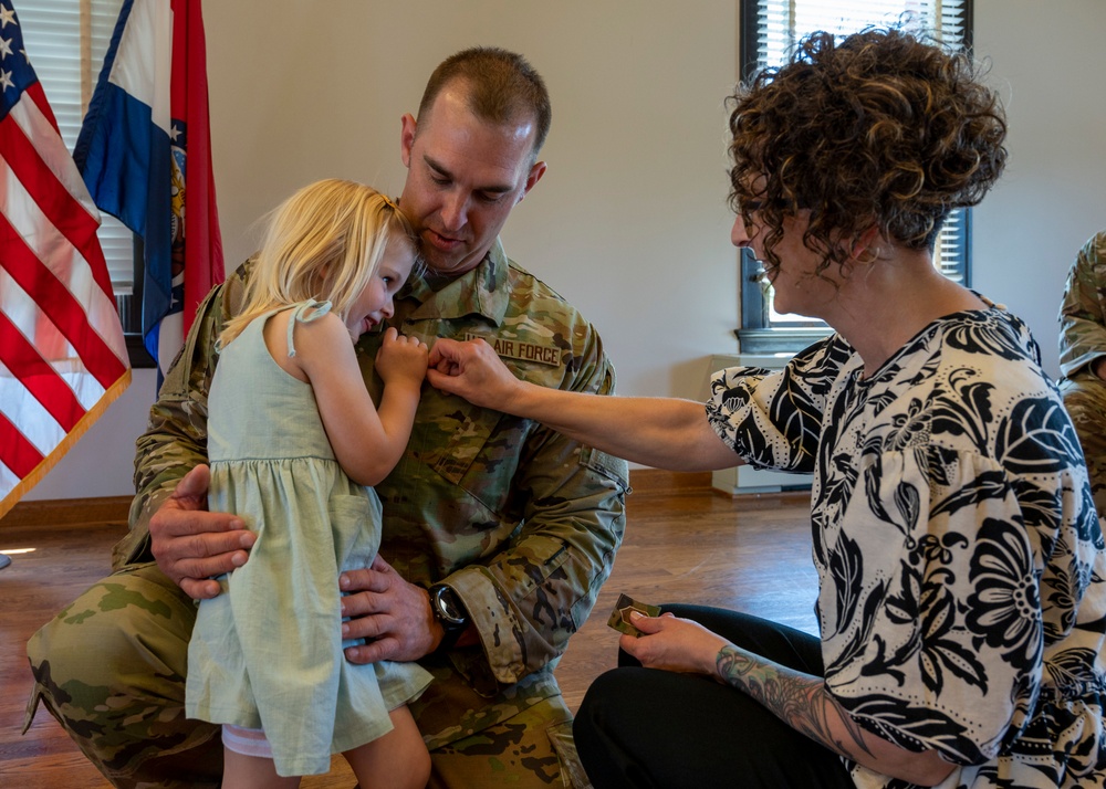 Chief Master Sergeant Blum Promotion