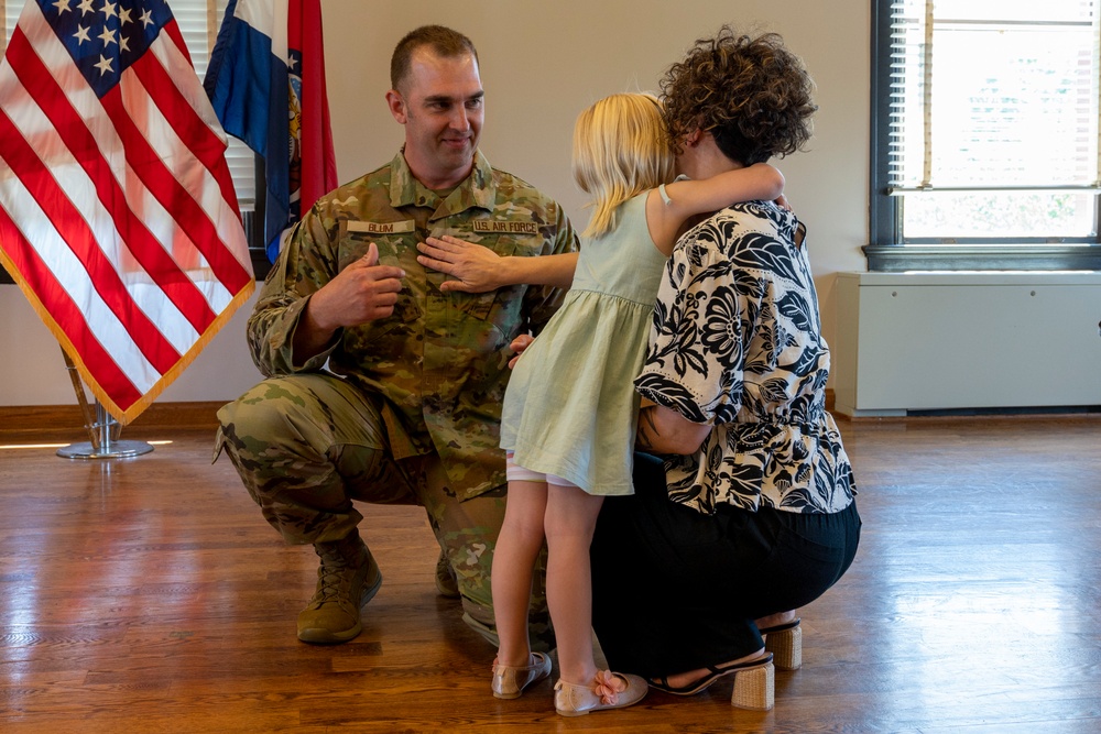 Chief Master Sergeant Blum Promotion