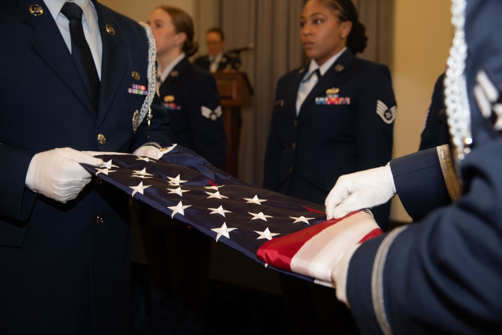 Chief Master Sgt. Julie Dieterlen retires from the U.S. Air Force