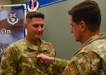 Master Sgt John Perez is Promoted to Senior Master Sergeant