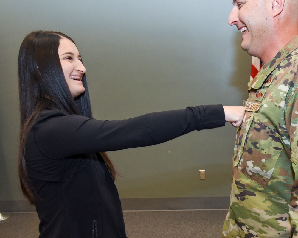 Master Sgt John Perez is Promoted to Senior Master Sergeant