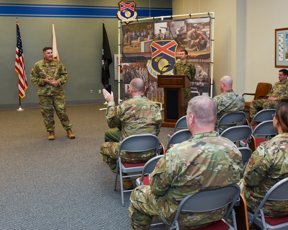 Master Sgt John Perez is Promoted to Senior Master Sergeant