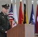 Brig. Gen. Linton speaks at commissioning ceremony