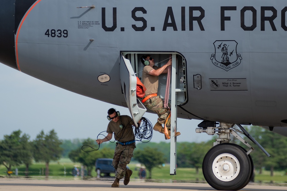 126 Air Refueling Wing Participates in Inspection