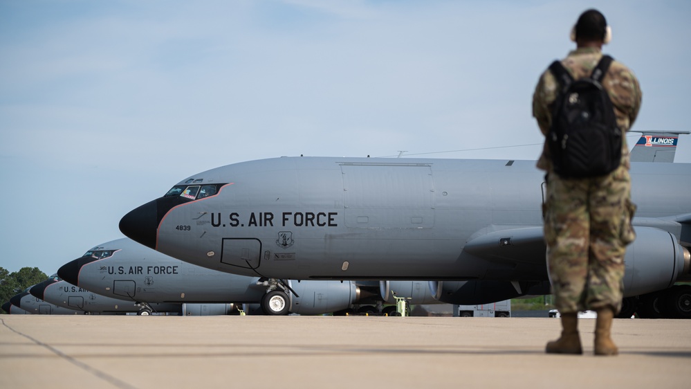 126 Air Refueling Wing Participates in Inspection