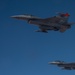 Arizona Air National Guard’s 161St Air Refueling Wing refuels F-16 Fighting Falcons from the 162nd Wing.