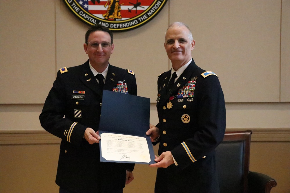 COL Burke's Retirement Ceremony