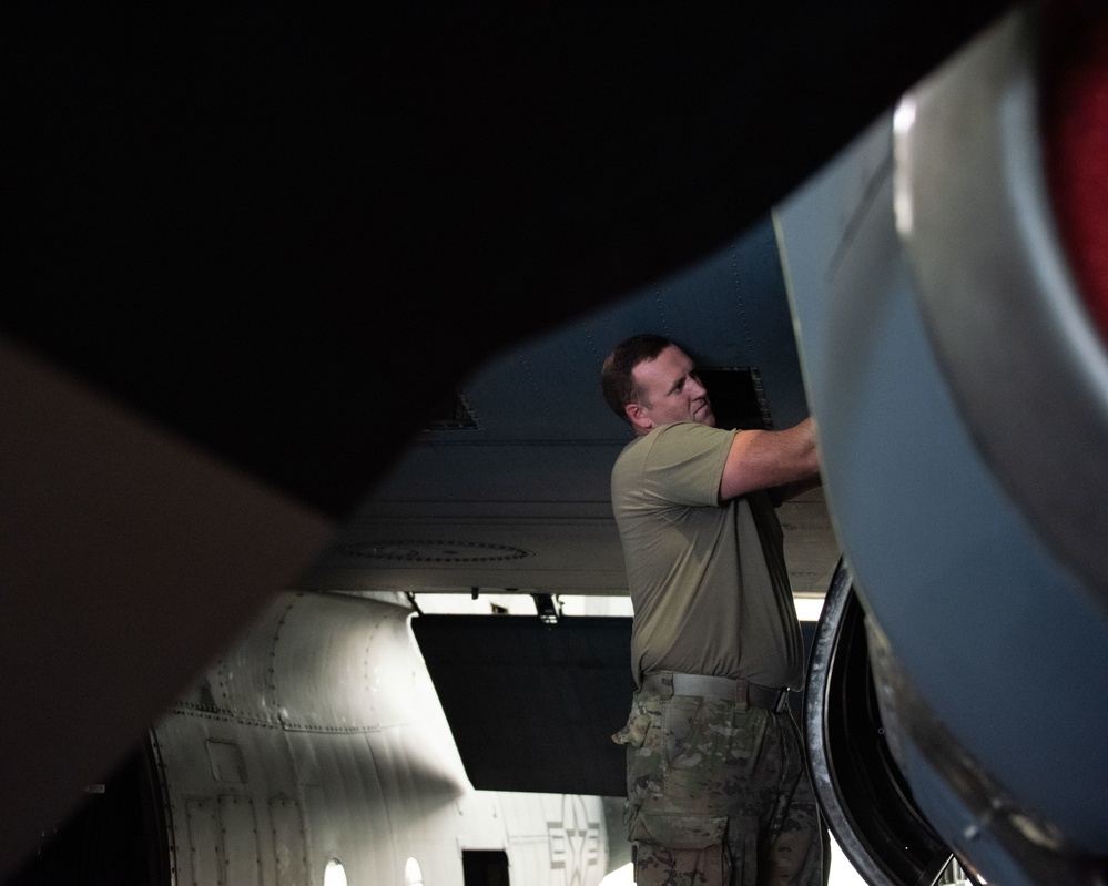 166th Airlift Wing Jet Propulsions Replace Aircraft Engine