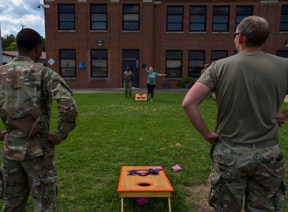 Corn Hole Tournament at Sumpter Smith