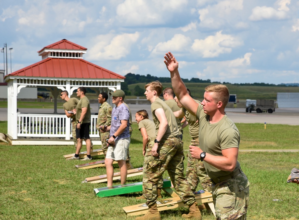 Corn Hole Tournament at Sumpter Smith