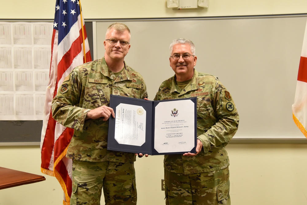 Richard Bailey Retirement Ceremony