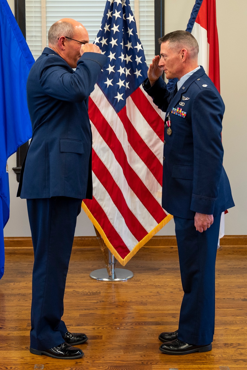 Lt. Col. Daniel Ortwerth Retirement