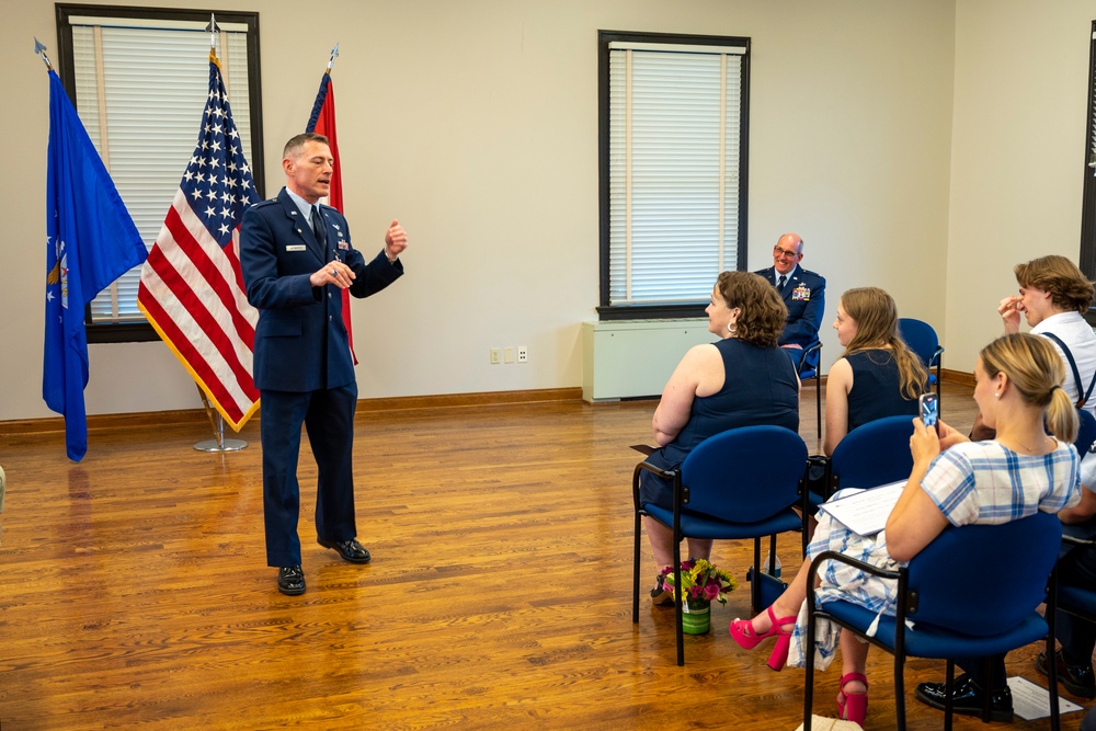 Lt. Col. Daniel Ortwerth Retirement