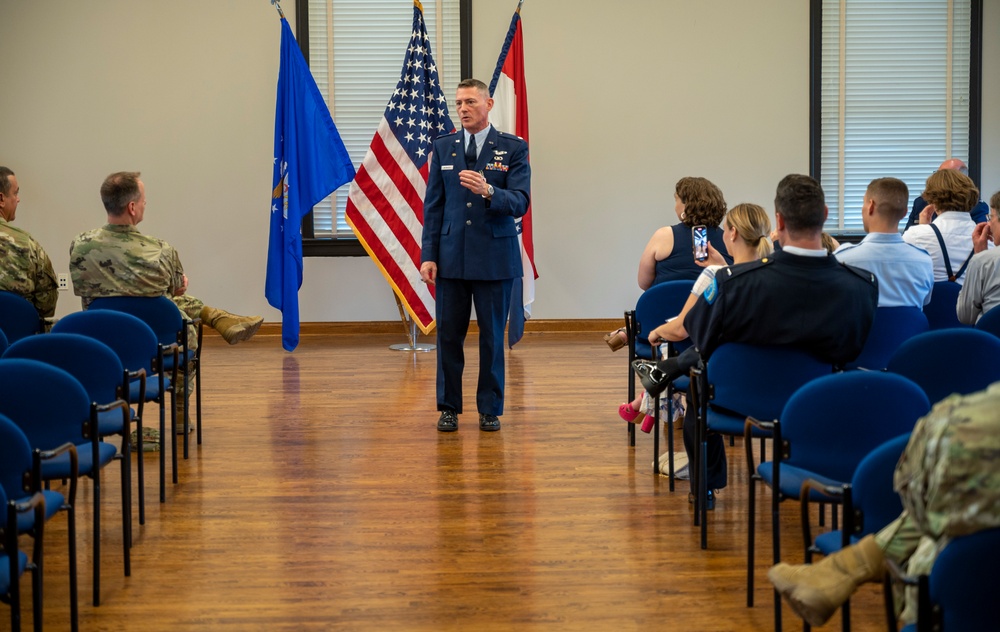 Lt. Col. Daniel Ortwerth Retirement