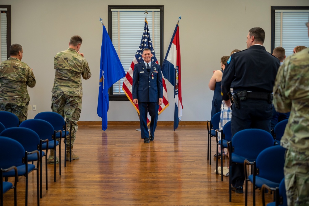 Lt. Col. Daniel Ortwerth Retirement