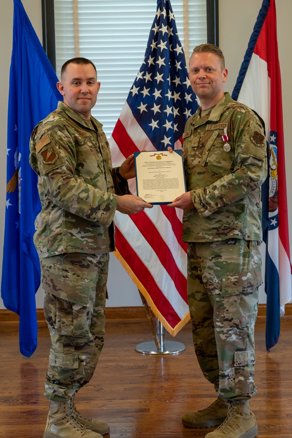 Senior Master Sgt. James Ethington Retirement
