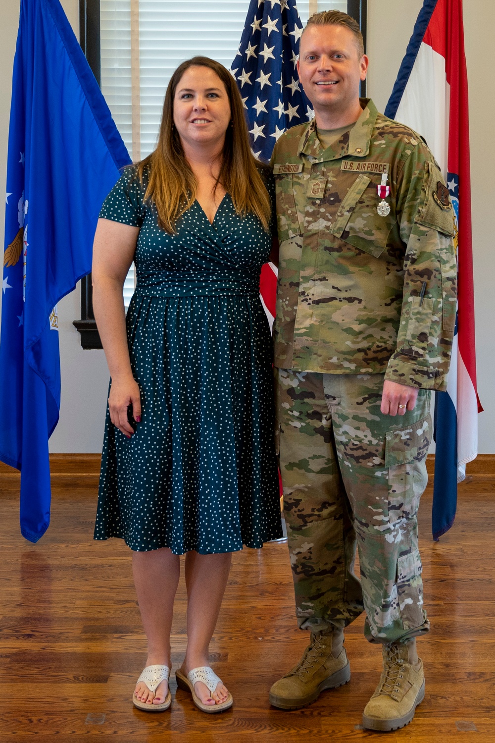 Senior Master Sgt. James Ethington Retirement