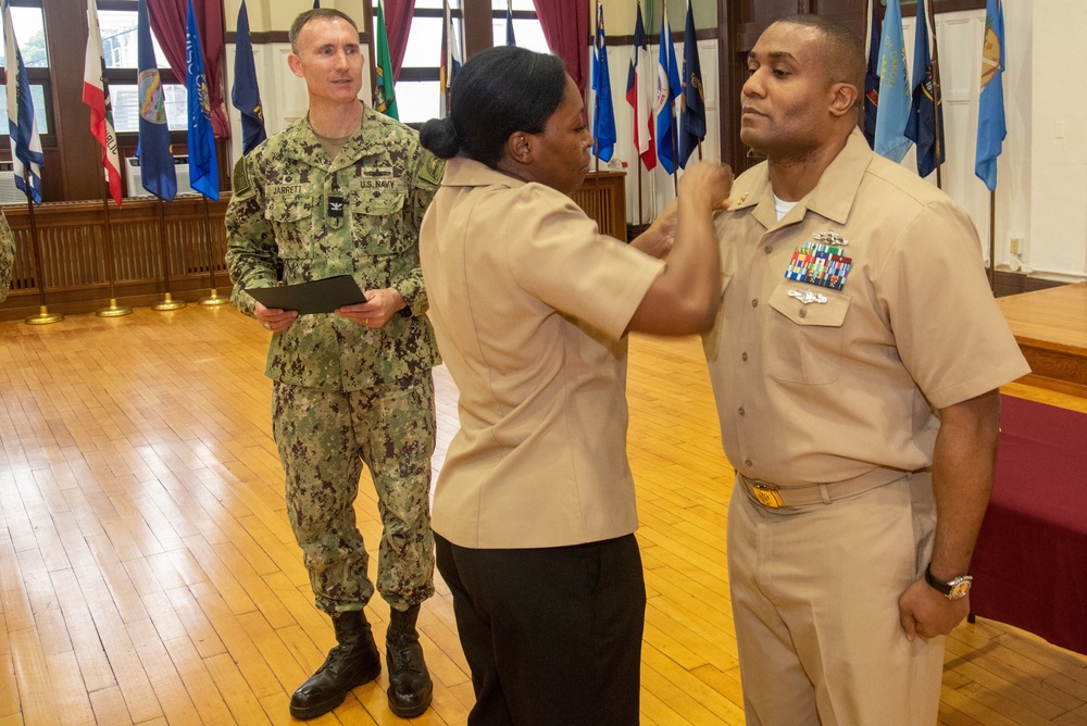 Commander, Fleet Activities Yokosuka Holds a Frocking Ceremony