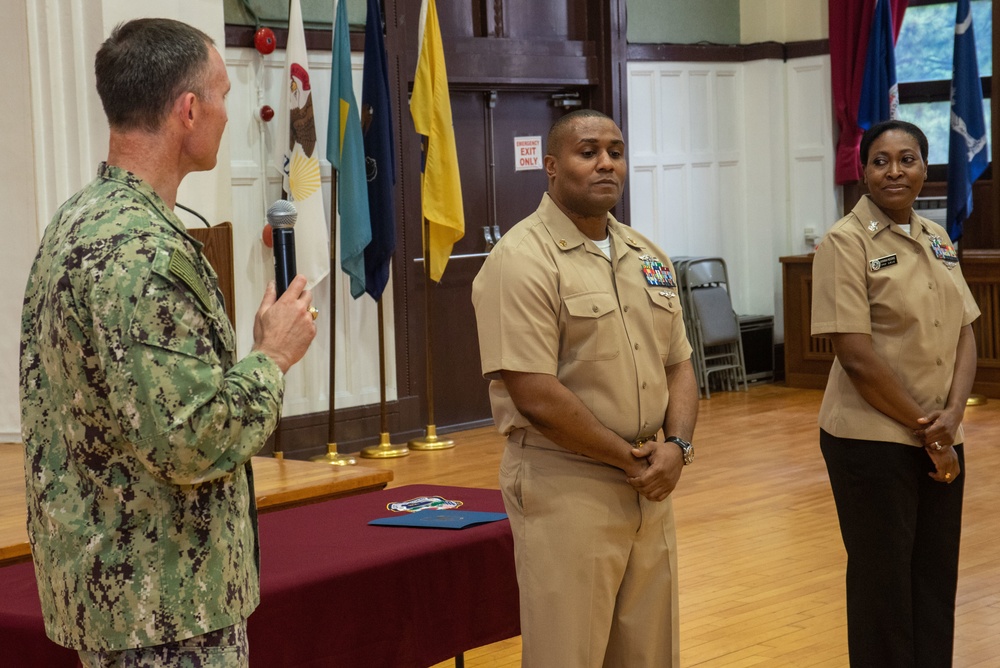 Commander, Fleet Activities Yokosuka Holds a Frocking Ceremony