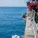 Sailors aboard USS Miguel Keith launch RIB during Noble Vanguard