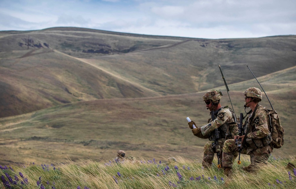 Yakima Training Center movement to contact