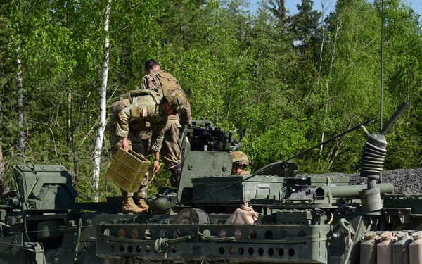 2nd Cavalry Regiment ICV Gunnery