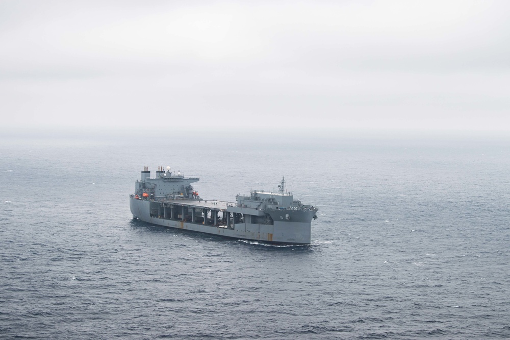 USS Miguel Keith Sailing Sea of Japan during Noble Vanguard