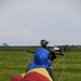 Belgian special forces paratroopers train on Chievres  Air base